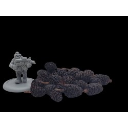 Stabilized mini pine cone