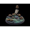 Diorama pumpkin patch