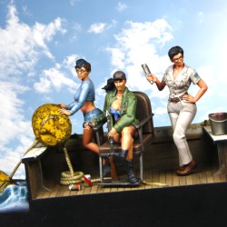 FISHING PARTY WITH FRIENDS - Diorama
